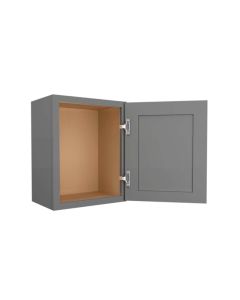 Grey Shaker Elite Wall Cabinet 18"W x 18"H Madison - RTA Cabinet Company