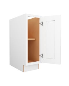 Key Largo White Base Full Height Door Cabinet 12" Madison - RTA Cabinet Company