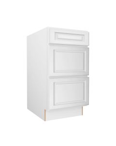 3 Drawer Base Cabinet 18" Madison - RTA Cabinet Company