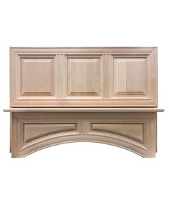 Unfinished Shaker Square Hood 36" Madison - RTA Cabinet Company