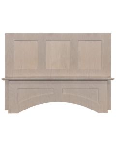 Unfinished Shaker Square Hood 42" Madison - RTA Cabinet Company