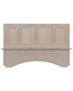 Unfinished Shaker Square Hood 48" Madison - RTA Cabinet Company