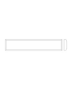 York Driftwood Grey Overlay Wall Filler 3"W x 95"H Madison - RTA Cabinet Company