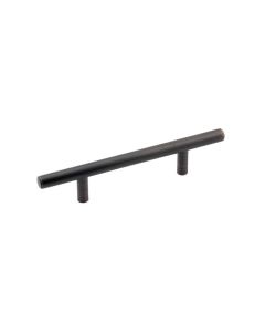 Brushed Oil-Rubbed Bronze Contemporary Steel Pull 6-15/16 in Madison - RTA Cabinet Company