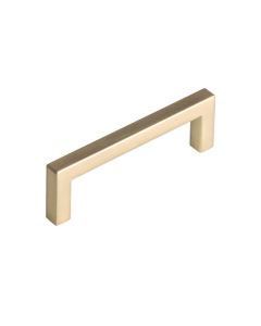 Champagne Bronze Contemporary Metal Pull 4-3/16 in Madison - RTA Cabinet Company