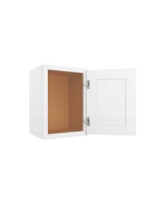 Shaker White Elite Wall Cabinet 15"W x 18"H Madison - RTA Cabinet Company