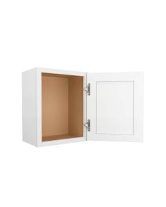 Shaker White Elite Wall Cabinet 18"W x 18"H Madison - RTA Cabinet Company