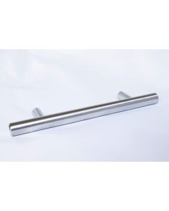 Brushed Satin Nickel Contemporary Metal Pull 6-1/8 in Madison - RTA Cabinet Company