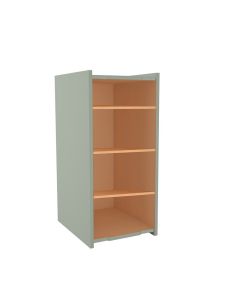 Craftsman Lily Green Shaker Wall Kit 42" Madison - RTA Cabinet Company