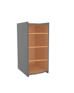 Grey Shaker Elite Wall Depth Modification Kit 42"H Madison - RTA Cabinet Company