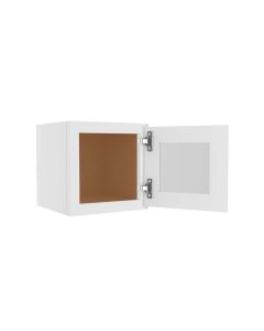 Colorado Shaker White Wall Cabinet 9"W x 18"H Madison - RTA Cabinet Company
