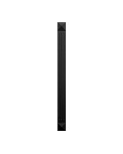 York Driftwood Grey Fluted Wall Filler 3"W x 29"H Madison - RTA Cabinet Company