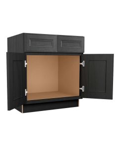 York Driftwood Grey Vanity Sink Base Cabinet 30"W Madison - RTA Cabinet Company