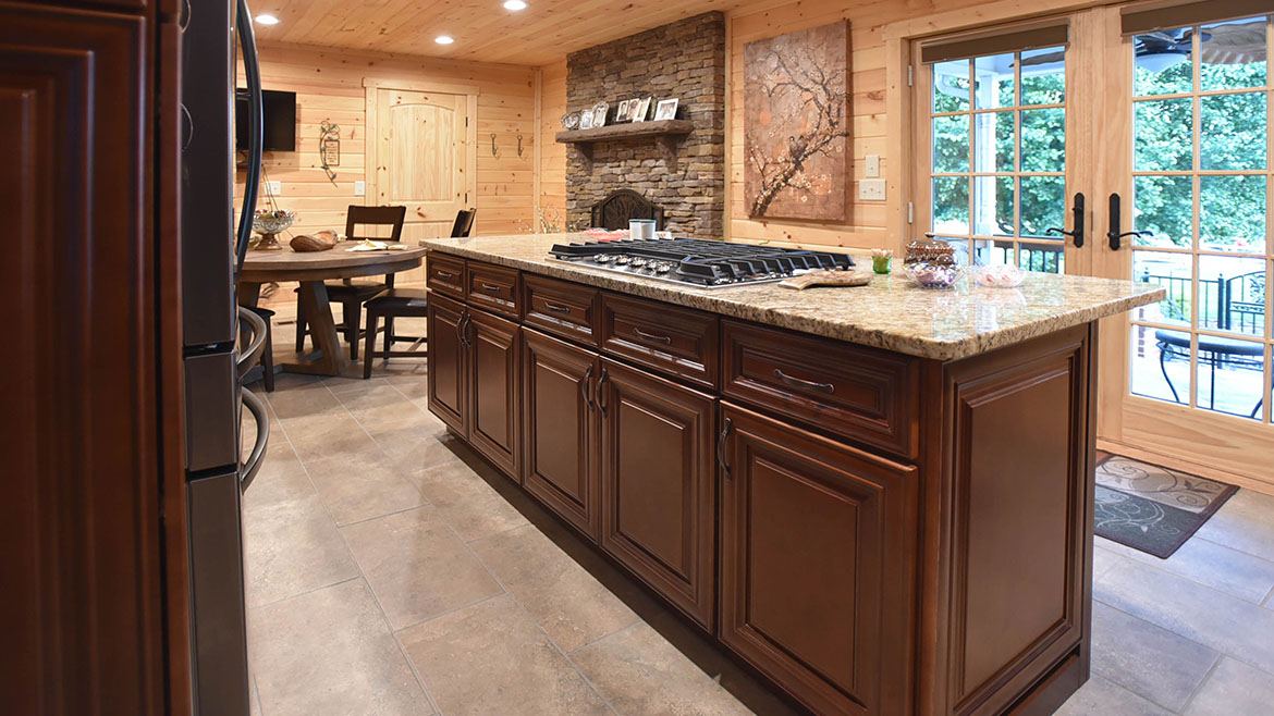 Charleston Saddle Kitchen Cabinets