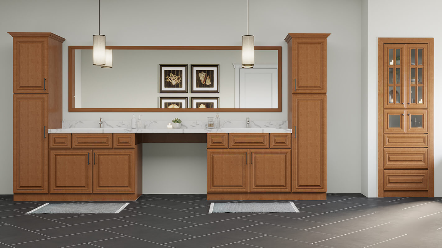 Charleston Toffee Kitchen Cabinets