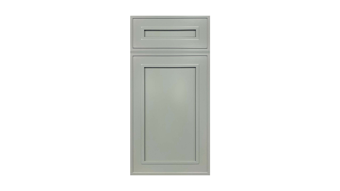 Craftsman Lily Green Shaker Madison - RTA Cabinet Company