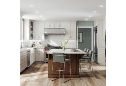 Colorado White Shaker Madison - RTA Cabinet Company