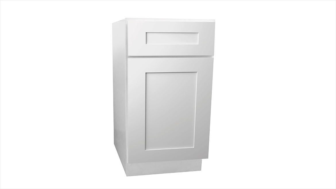 White Shaker Elite Madison - RTA Cabinet Company