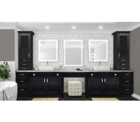 Craftsman Black Shaker Madison - RTA Cabinet Company
