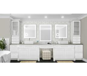 Craftsman White Shaker Madison - RTA Cabinet Company