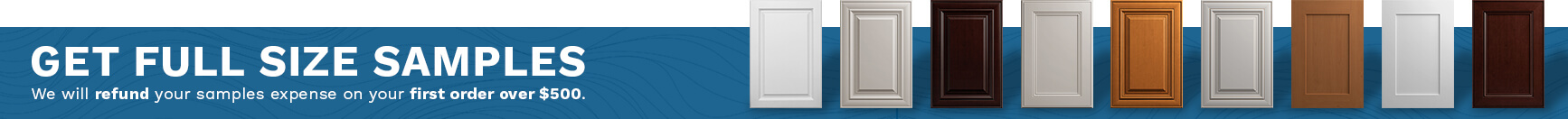 Full size Samples Banner Madison - RTA Cabinet Company